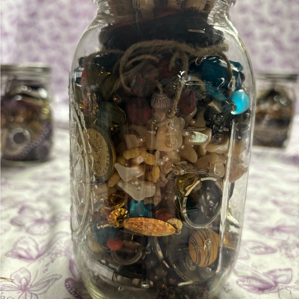 🧊Large Jewelry Jar - colorful